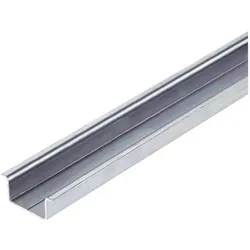 Weidmüller Tragschiene ST g/vz 35/15mm 0236400000, Elektronikzubehör + Gehäuse, Silber