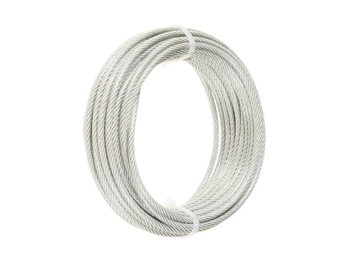 Meister + Co Stahldrahtseil mit PVC-Mantel ⌀ 3 mm