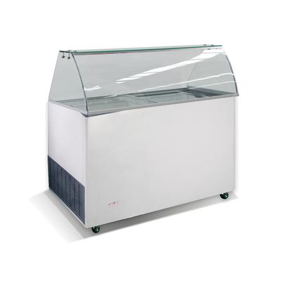 Chefgastro Speiseeisvitrine JAVA 8X5 Ltr BxTxH 1184x727x1229mm