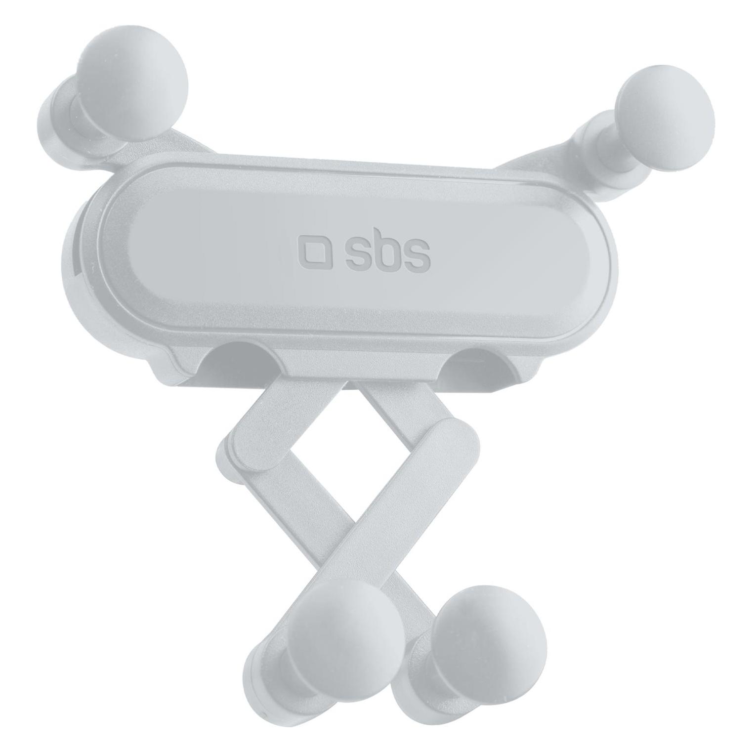 SBS Lftungsschlitz-Universalhalterung Gravity silber (TESUNSUPGRAVS)