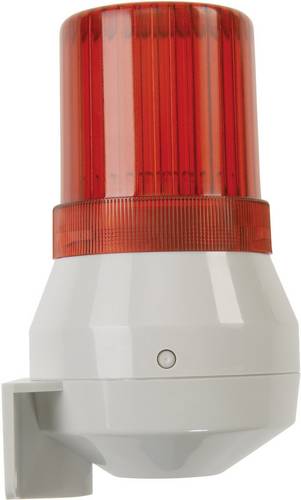 Auer Signalgeräte Kombi-Signalgeber KDL Rot Dauerlicht, Einzelton 230 V/AC