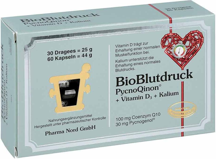 Bioblutdruck Dragees+kapseln Kombipackung