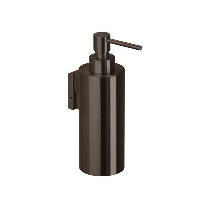 Herzbach Design iX PVD Seifenspender 21.811000.1.40 Black Steel, Wandmontage, 200 ml