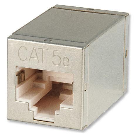 Lindy RJ45 STP Doppelkupplung (Netzwerk Kupplung) (60187)