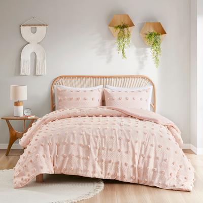 Intelligent Design Lucy Clip Jacquard Comforter Set