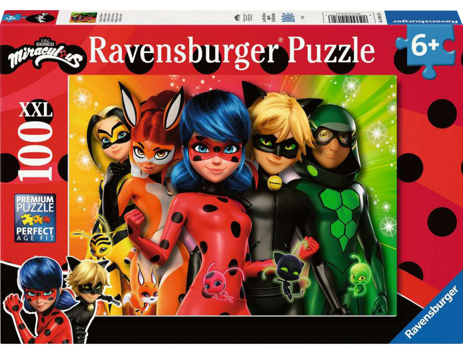 Ravensburger Ladybug op missie puzzel 12004172