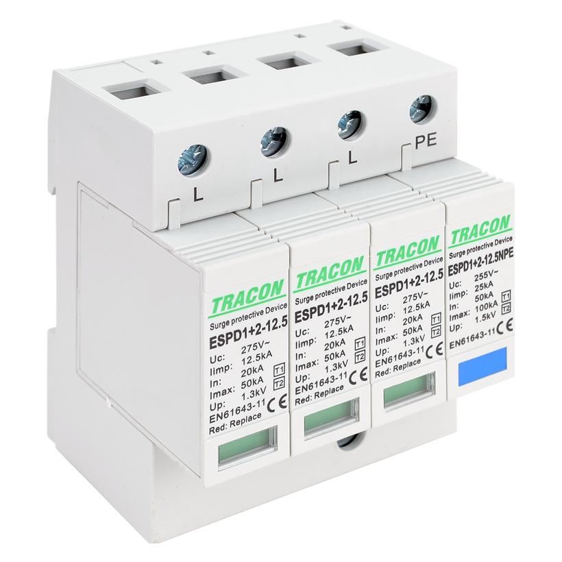 Tracon Allgemeines Produkt (TR-ESPD1+2-12.5-3+1P)