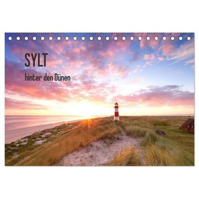 SYLT hinter den Dünen (Tischkalender 2027 DIN A5 quer), CALVENDO Monatskalender