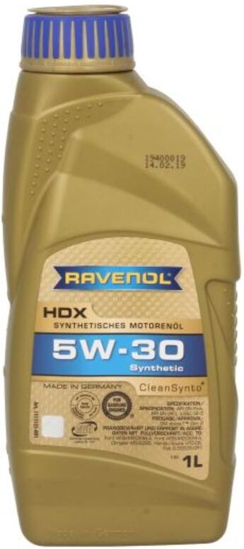 Motoröl RAVENOL 1111125 HDX 5W30 1L