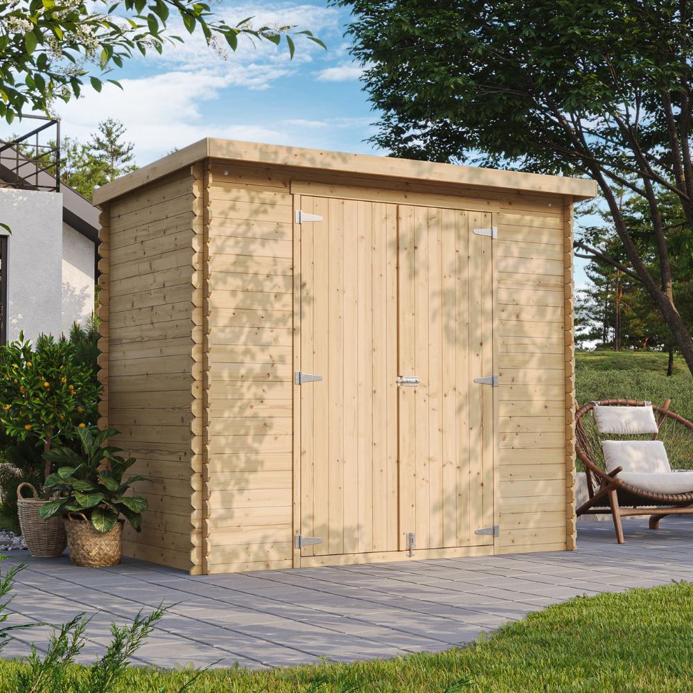 Holz Gartenhaus 2,63 m² - TIMBELA M310C1