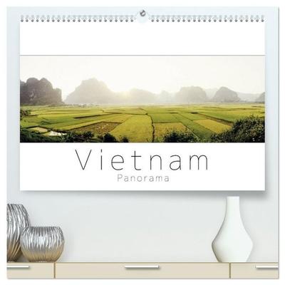 Vietnam Panorama (hochwertiger Premium Wandkalender 2027 DIN A2 quer), Kunstdruck in Hochglanz