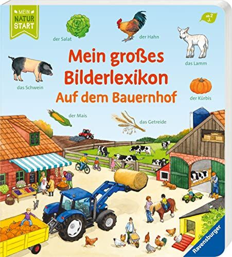 Daniela Prusse - Mein großes Bilderlexikon: Auf dem Bauernhof (Mein Naturstart) - Preis vom 11.10.2026 03:10:56 h