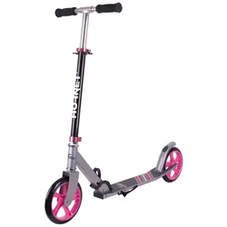 City Scooter Hudora Hornet 200, schwarz/pink, 8", Alu/Stahl, 200mm