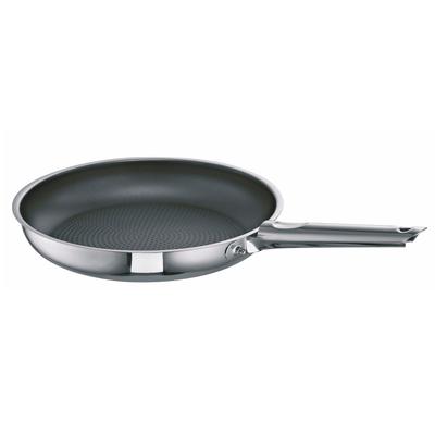 Bratpfanne SCHULTE-UFER "Romana i XXStrong", silber (silberfarben), Ø:24cm, Pfannen, Bratpfanne, Induktion