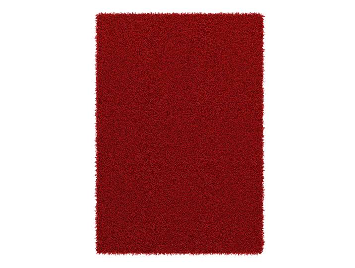 Hochflor Teppich 160 x 230 cm rot