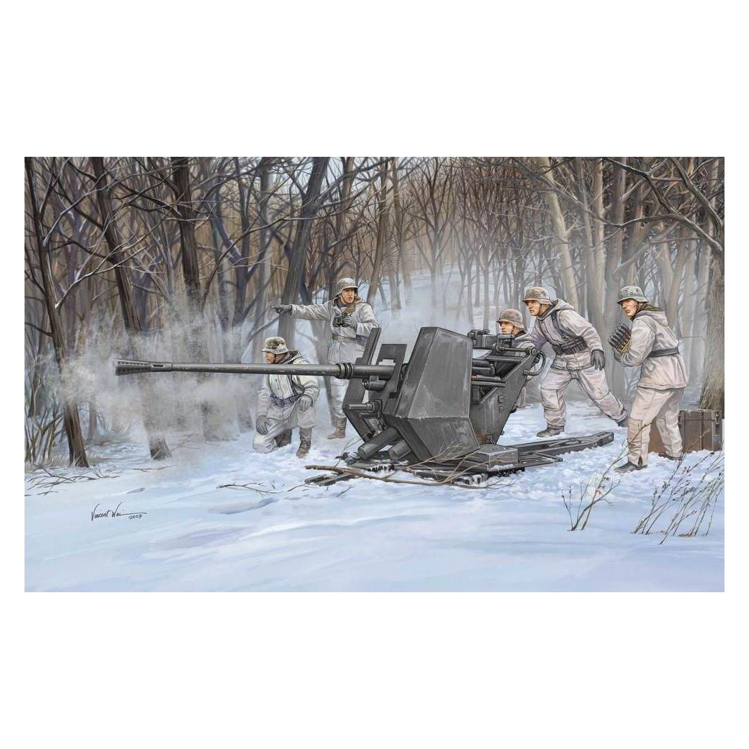 Trumpeter FLAK 37 (German 3.7cm anti-aircraft gun) (02310)