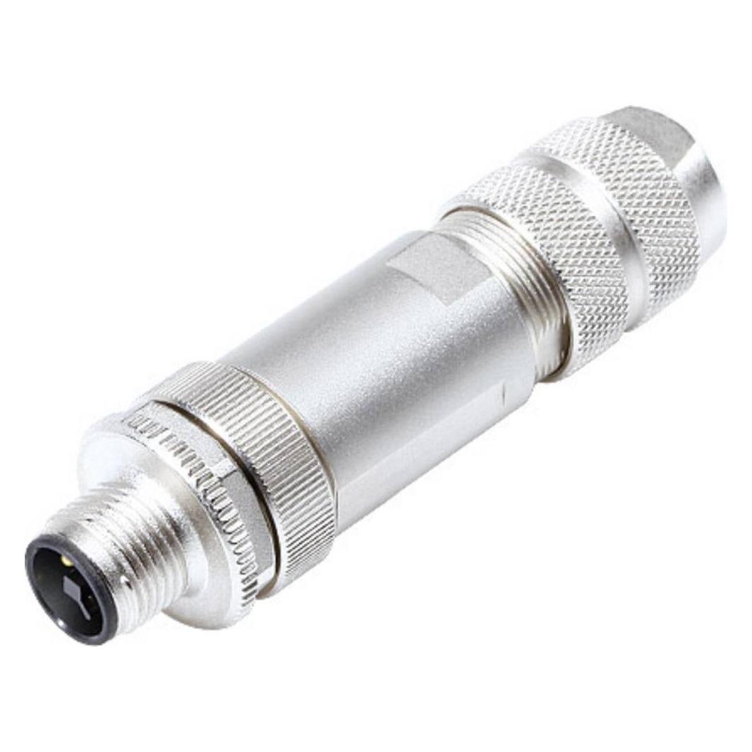 Schubiger Binder 99 1631 812 04 Miniatur-Rundsteckverbinder Stecker, gerade Gesamtpolzahl: (99 1631 812 04)