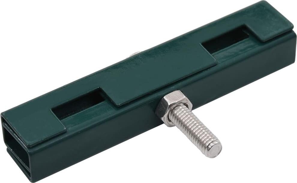 vidaXL U-vormige matverbinder, 10 sets, groen