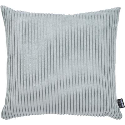 Dekokissen DONE. "Zoom", grün (mint), B:45cm L:45cm, Obermaterial: 92% Polyester, 8% Nylon, Dekokissen_Sitzkissen_Kissenhüllen, Kissenhülle aus modernem Cordstoff
