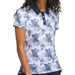 adidas Golf Ulimate 365 Printed Damen Polo weiss/navy