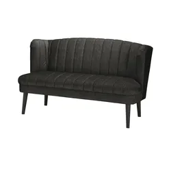switch Küchensofa Samt  Rina ¦ schwarz ¦ Maße (cm): B: 180 H: 92 T: 76.0