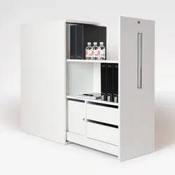 Büromöbel Apothekerschrank 3OH König Neurath