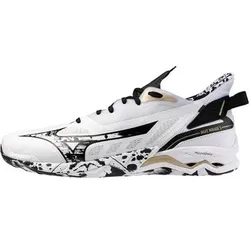 Mizuno Herren WAVE MIRAGE 5 Handball Schuhe, Größe 47 in Schwarz 5