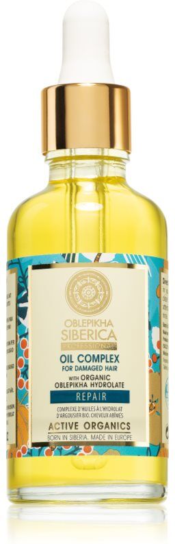 Natura Siberica Oblepikha (Sea-Buckthorn) Hårolie til skadet hår 50 ml