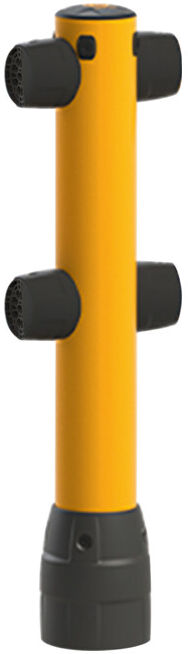 BLACK BULL Garde-corps de protection anti-chocs S-Line Poteau central FLEX+ ; MORAVIA (205.17.9799)
