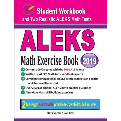 ALEKS Math Exercise Book, Taschenbuch von Reza Nazari,Ava Ross, Effortless Math Education, 978-1-970036-68-8