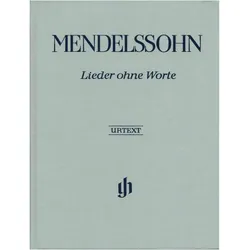 Lieder ohne Worte, Fachbücher von Felix Mendelssohn Bartholdy, Rudolf Elvers, Ernst Herttrich