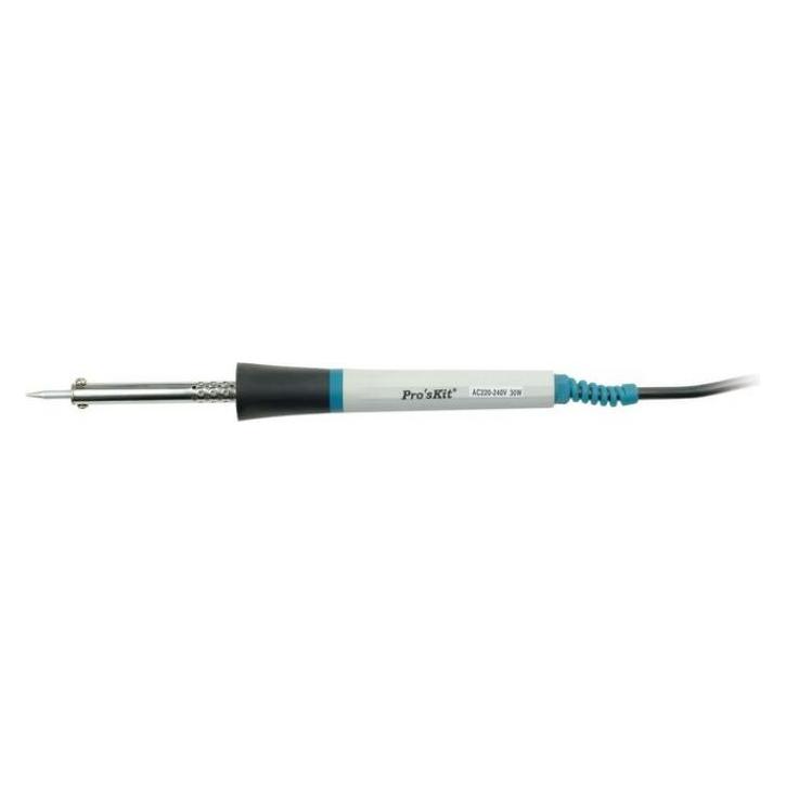 Prokits Lötkolben 220 V/30 W mit 3-adrigem Kabel und rundsteckigem Eurostecker (Lötkolben) (8PK-S120NB-30)