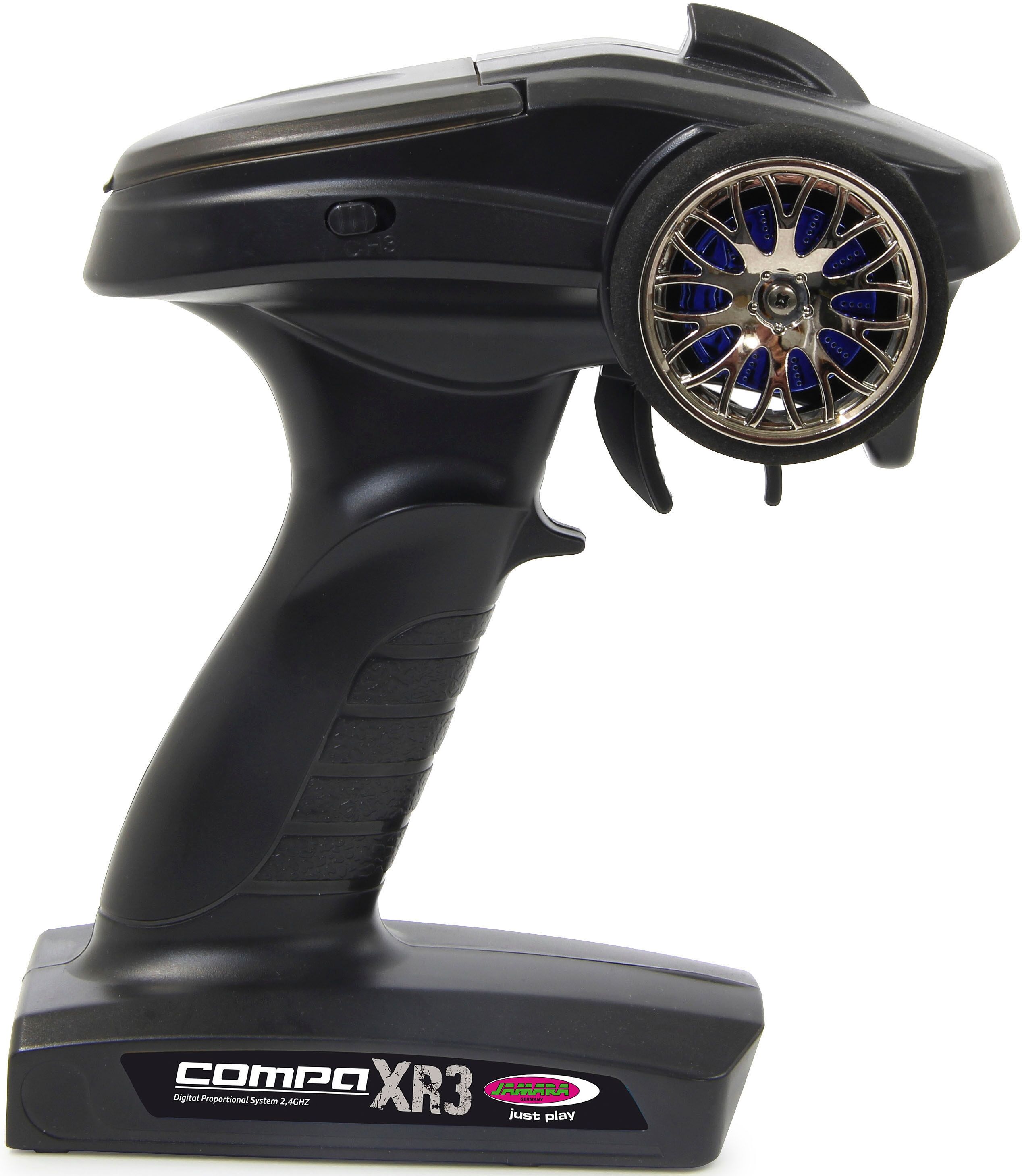 RC-Fernsteuerung JAMARA "Compa XR3 2,4GHz", schwarz, Spielecontroller, KinderB:15,5cm H:9,5cm T:20cm, RC-Fernsteuerung, B:15,5cm H:9,5cm T:20cm