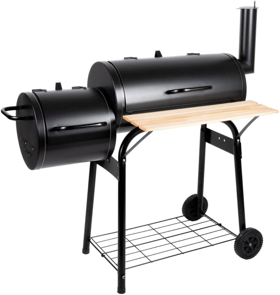 Alpina Barbecue noir fer h114.5xl62xl118cm Noir 118x115x62cm
