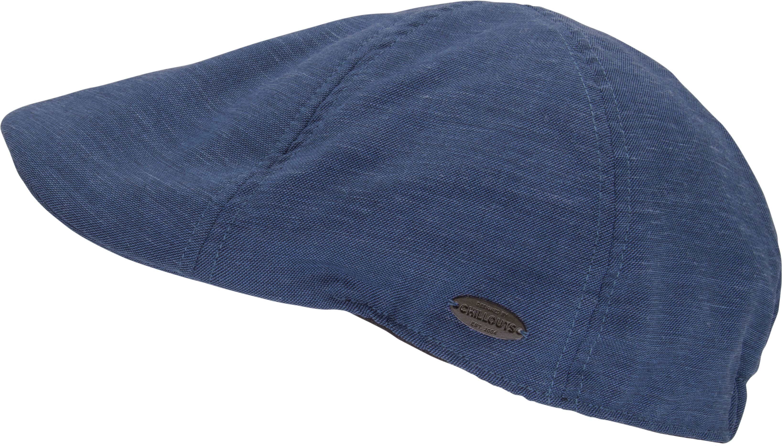 Schiebermütze CHILLOUTS "Kapolei Hat", Herren, Gr. S/M, blau, Kunstfaser, meliert, Mützen Schiebermütze, strapazierfähig, pflegeleicht, atmungsaktiv, dehnbarer Gummibund blau S/M