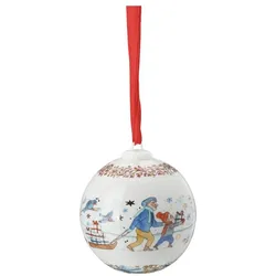 Hutschenreuther Porzellan Weihnachtskugel Kugel 2021 mit Originalverpackung