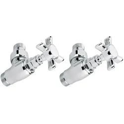 Terma Set Regel-Eckventil Star; GZ 1/2" - Ø16x2, Ø15; Chrom, TGERSTCR01, Chrom TGERSTCR01