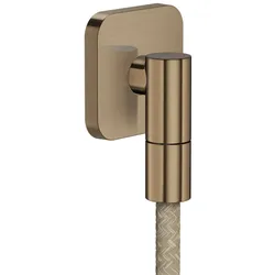 Hansgrohe Wandanschluss Axor Wall outlet Fine softsquare G1/2" brushed bronze , 36739140 36739140
