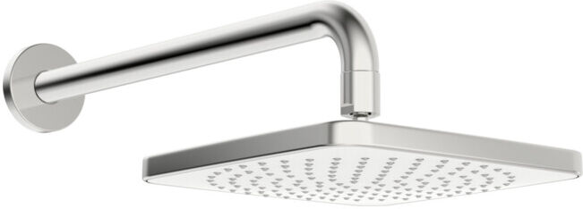 Hansa HANSABASICJET Pomme de douche 200x200mm, chromé, 1 jet, sortie 348mm (44360200)
