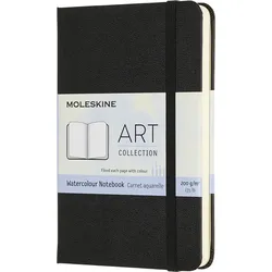 Moleskine Art Watercolor Aquarell-Skizzenbuch P 60 Seiten 200 g/m2 harter Einband