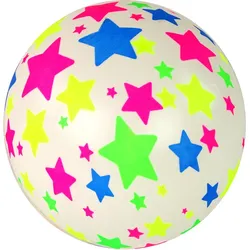 Gummiball 22 cm Weiß