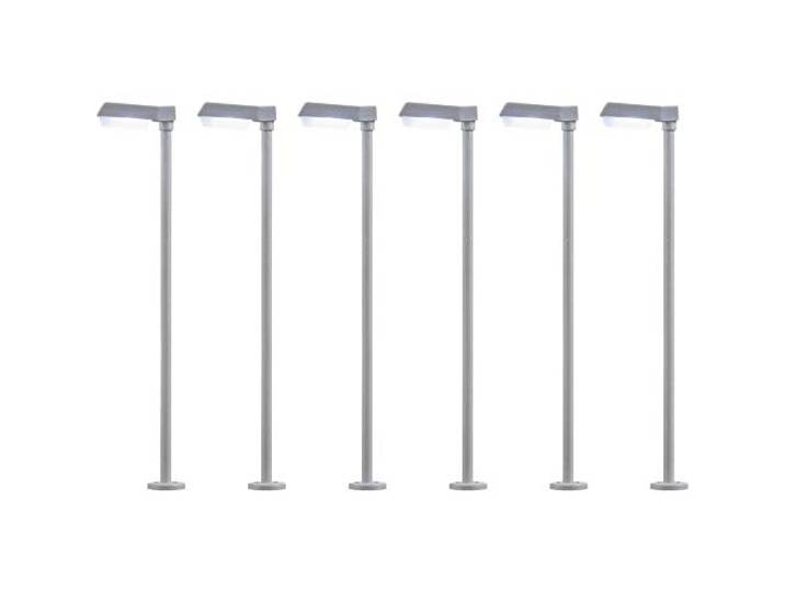 Viessmann N Straatverlichting eenvoudig klaar model 6 stuks