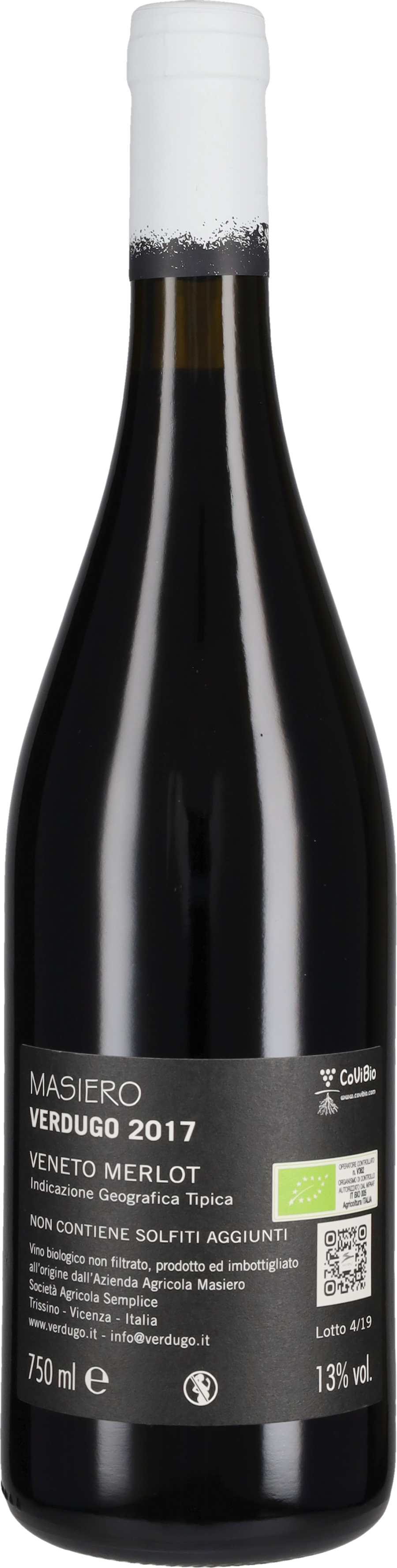 Merlot 'Verdugo' Masiero 2017