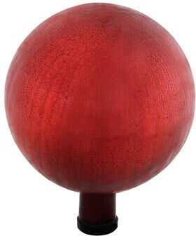 Achla Designs Decorative Reflecting Glass Gazing Globe, 10 Inch Diameter, Cobalt Blue