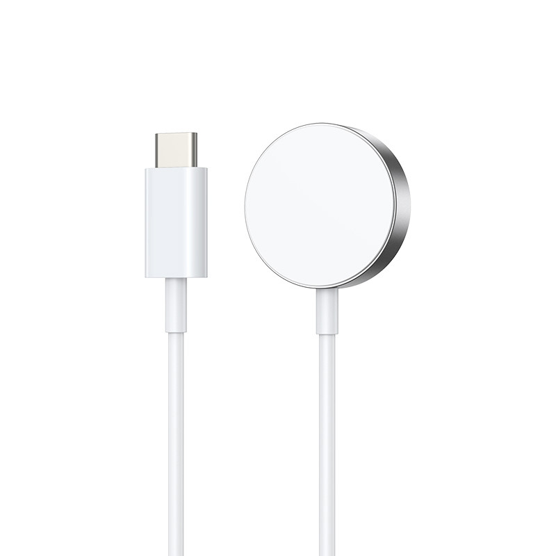 Bwoo Magnetische oplaadkabel voor Apple Watch, 5W, USB-C, Wit