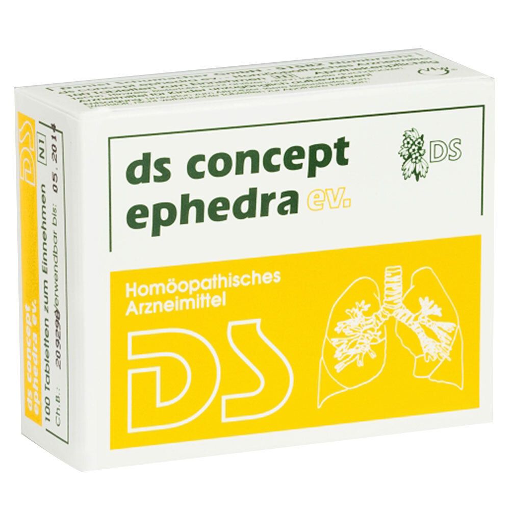 DS Concept ephedra ev.Tabletten 100 St Tabletten