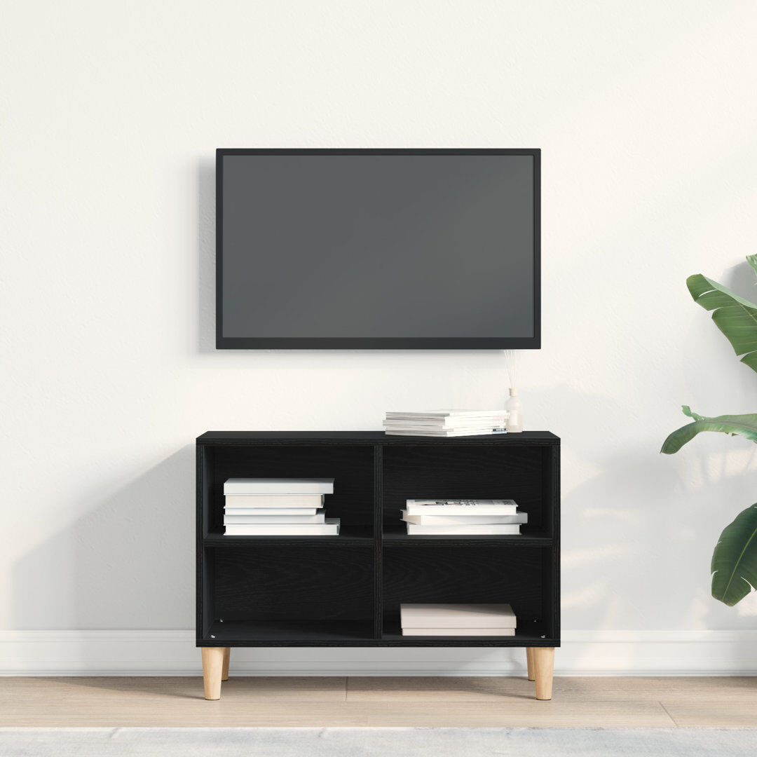George Oliver TV Stand for TVs up to 28" Black 28"