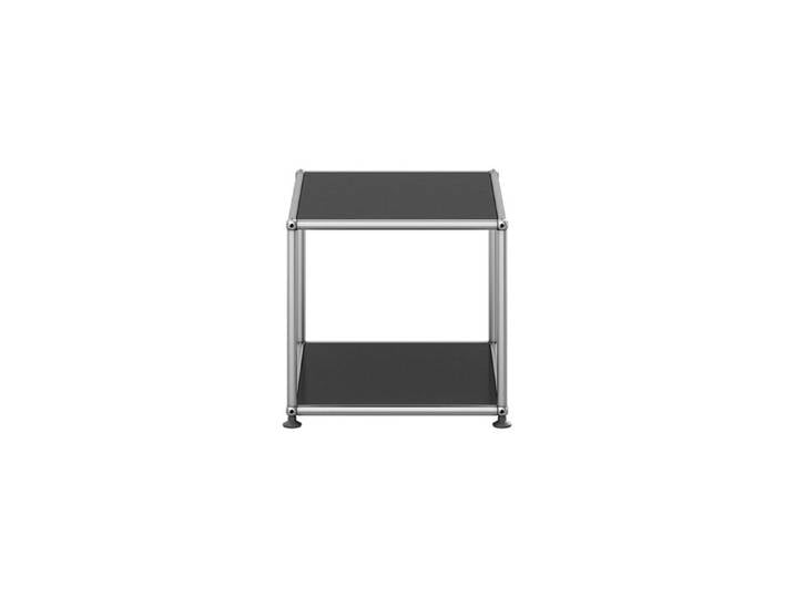 USM Haller Beistelltisch M21 graphitschwarz offen T 418 cm 52.3x39x41.8