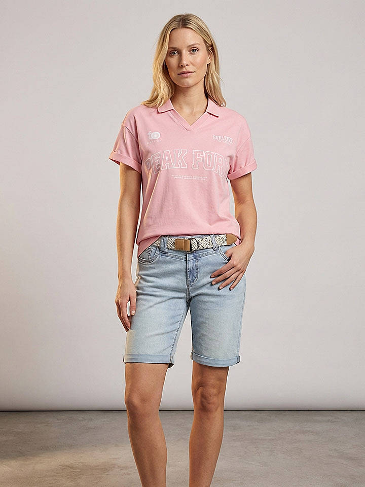 Sublevel Jeans-Bermudas in Hellblau - XS