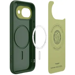 Spigen Nano Pop (Mag Fit) (Google Pixel 10a), Smartphone Hülle, Grün